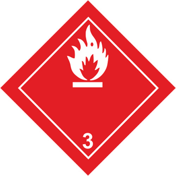 Легковоспламеняющиеся жидкости - Маркировка опасных грузов, знаки опасности - Магазин охраны труда Протекторшоп